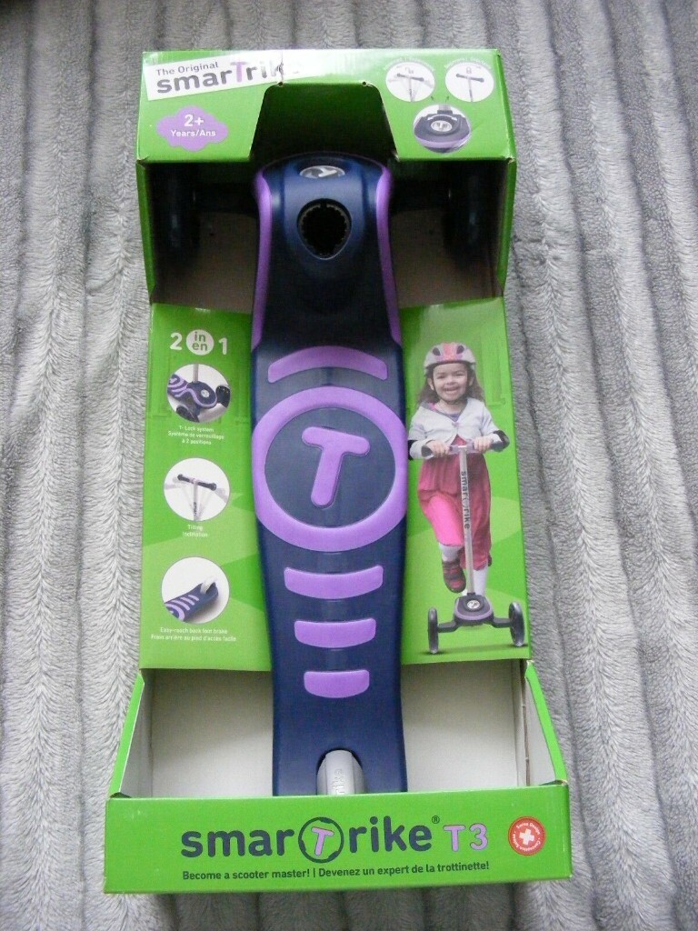 Smart Trike T3 T-Bar Push Scooter 